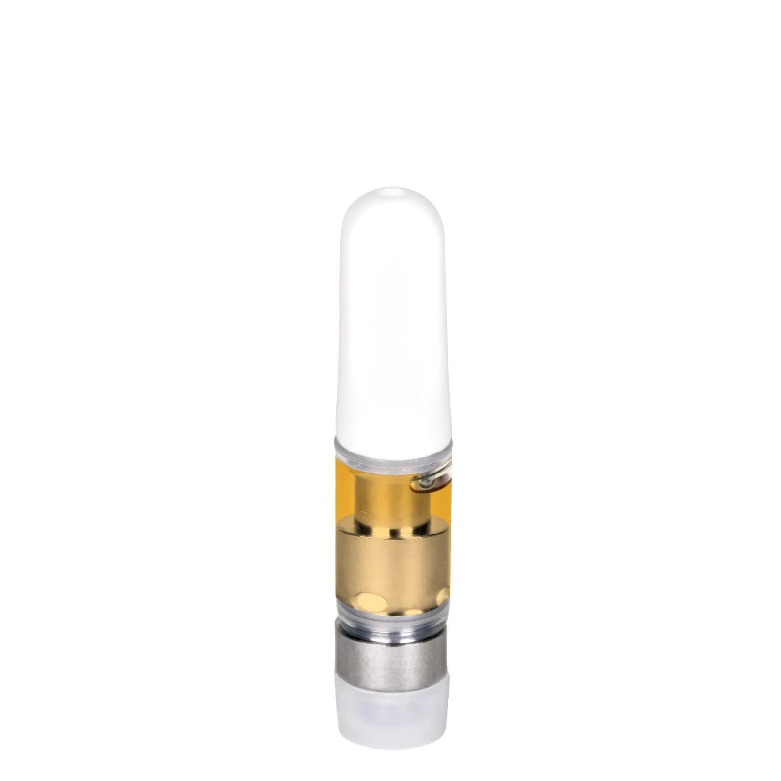 0.5mL 510 Screw Top White Tip Vape Cartridge - Image 2