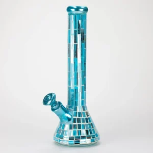 15.5" Mosaic Beaker Bong W/ Tree Arm Percolator