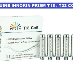 5x Coils Origina Innokin Endura T18 / T22 Replacement Coil For Prism Tank