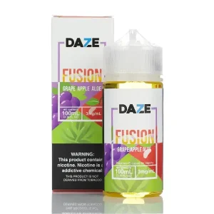 7 Daze Fusion Grape Apple Aloe Vape e-Liquid 100mL
