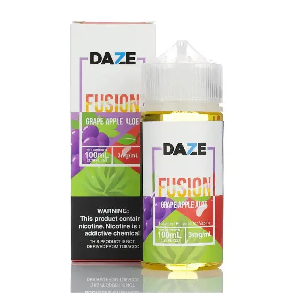 7 Daze Fusion Grape Apple Aloe Vape e-Liquid 100mL