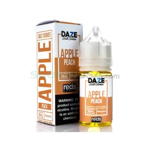 7 Daze Reds | PEACH - Nic Salt eJuice (30mL)