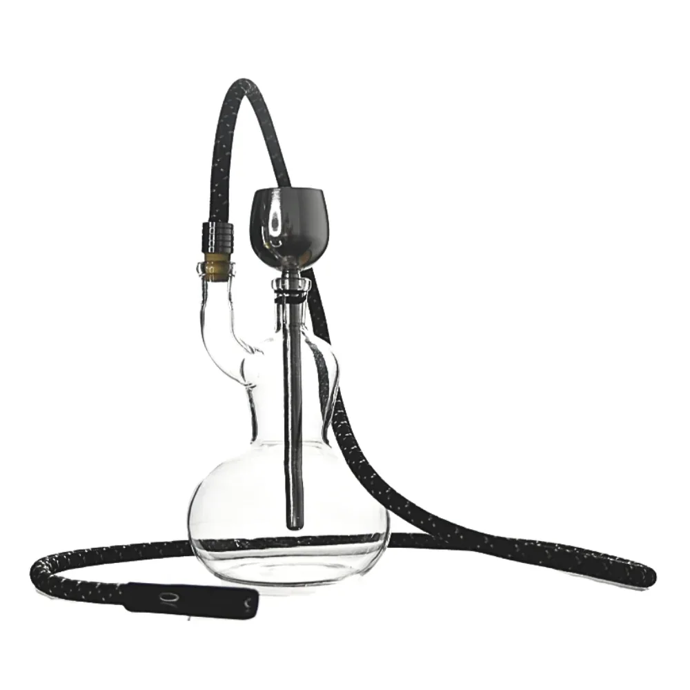 8″ Noble Glass Single Hose Hookah