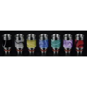 Acrylic + Stainless Steel 510 Drip Tip
