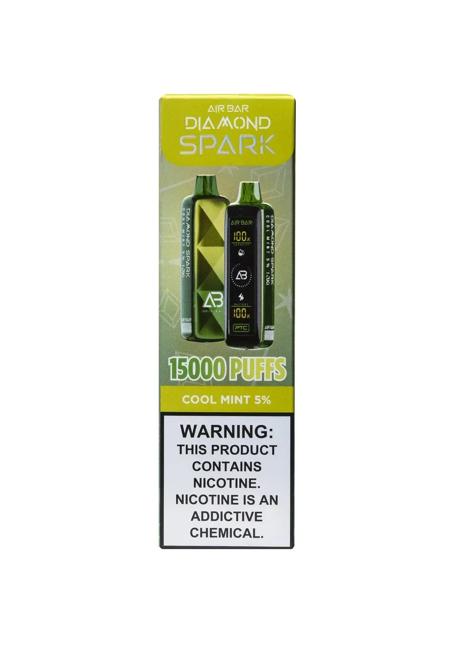 Air Bar Diamond Spark 15K: Cool Mint