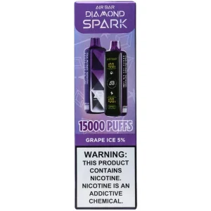 Air Bar Diamond Spark 15K: Grape Ice