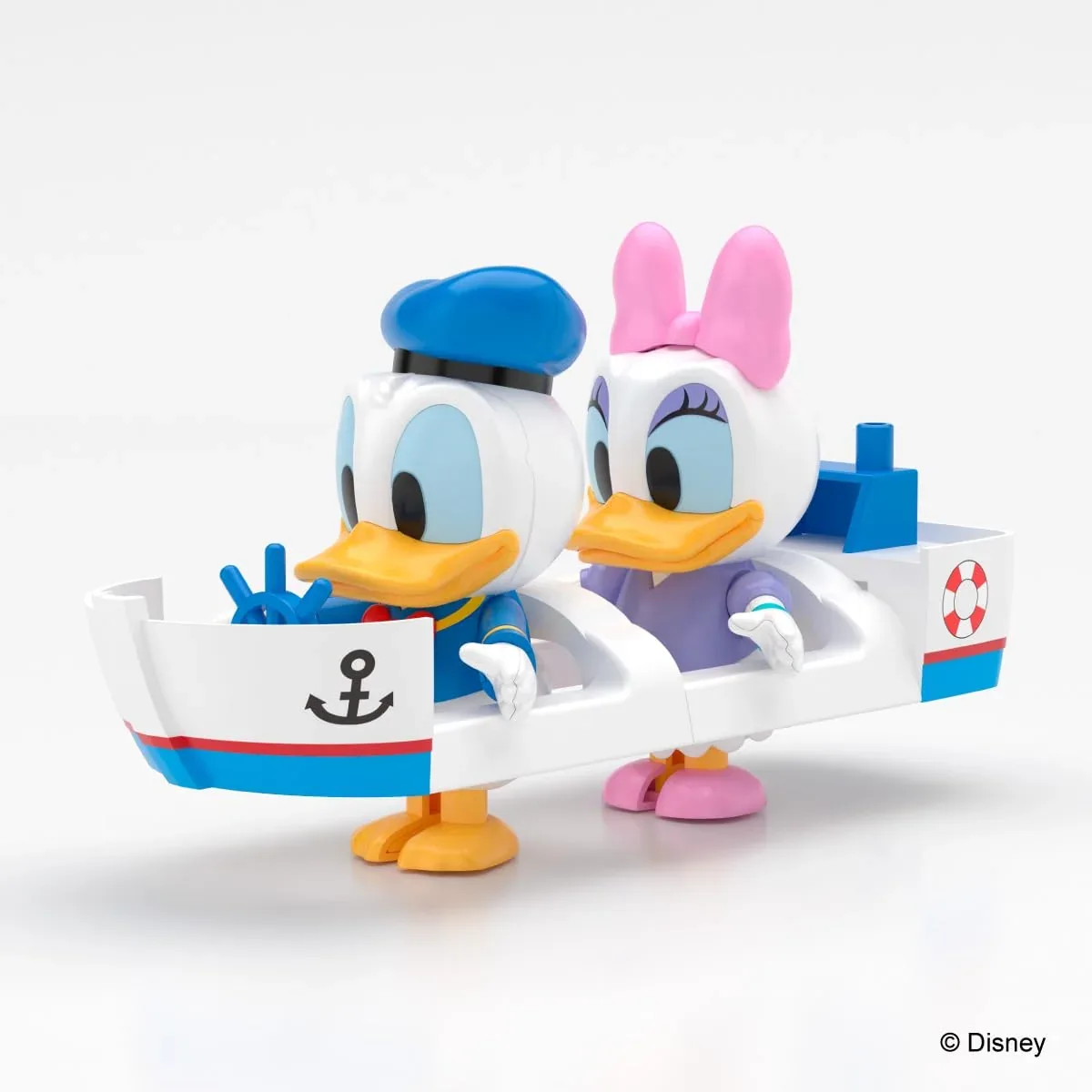 Aoshima Rakupura Tokotoko No. Dp-09 Disney Donald & Daisy Model Kit - Image 2