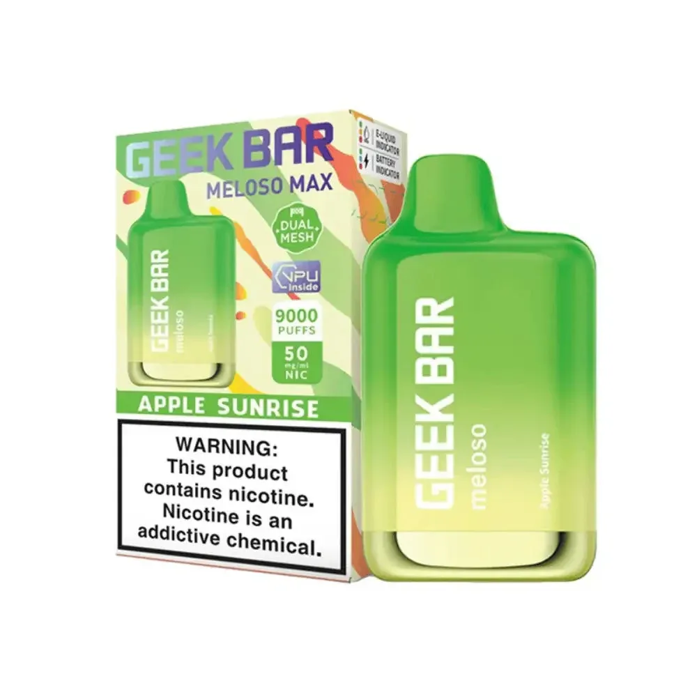 Apple Sunrise - Geek Bar Meloso MAX 9000 Disposable