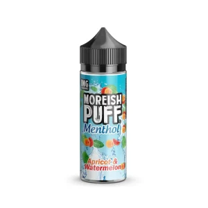 Apricot & Watermelon Menthol 100ml Shortfill by Moreish Puff