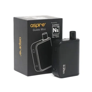 Aspire Gusto Mini Pod Starter Kit Element Designer Nic Salts NS20 Pods