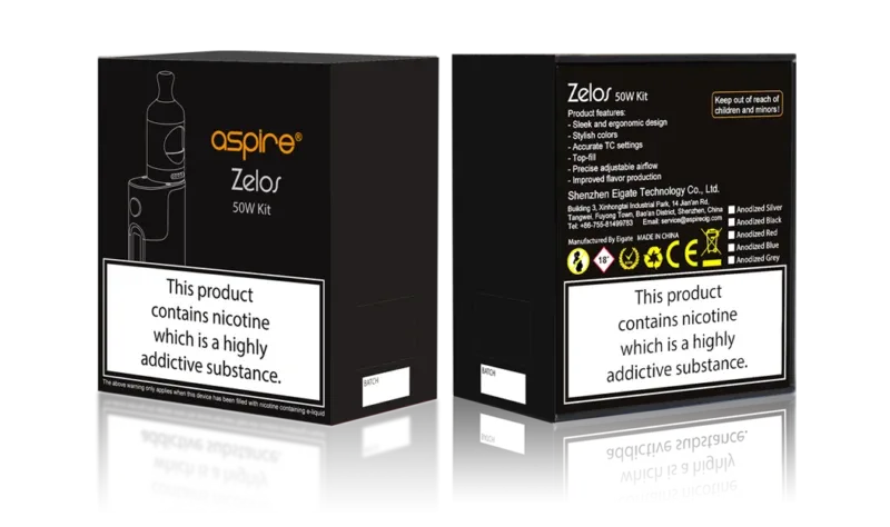 Aspire Zelos Nautilus 2 Tank - 2ml TPD - UK Fast Delivery (Tank Only) - Image 2