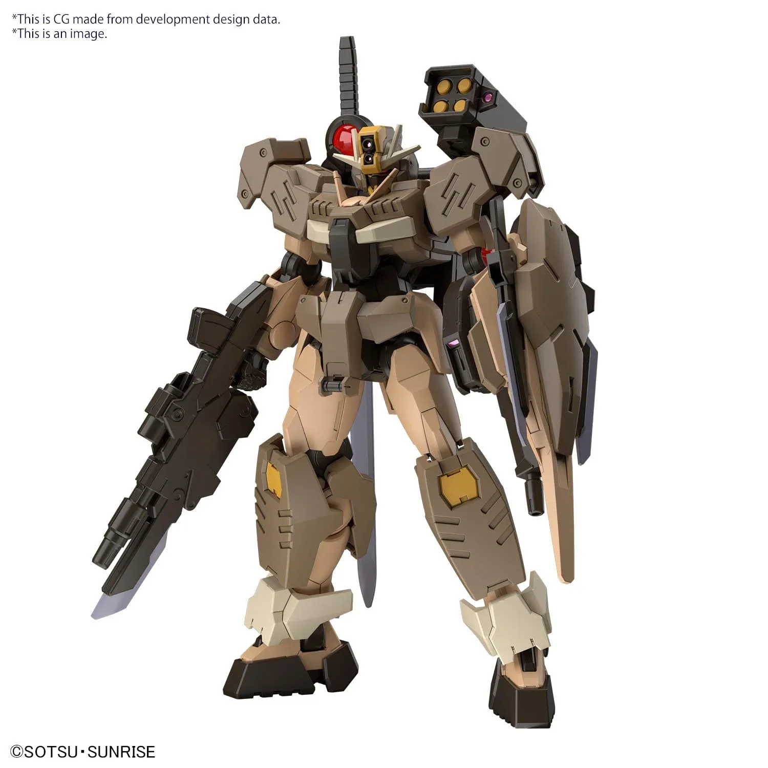 Bandai Spirits 1/144 HG Gundam Metaverse Command Quanta Desert Model Kit - Image 2