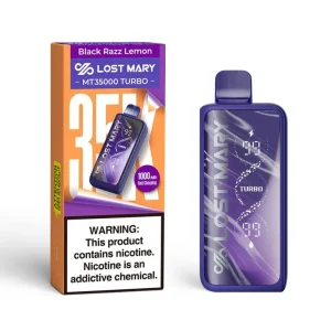 Black Razz Lemon Lost Mary MT35000 Turbo Disposable Vape