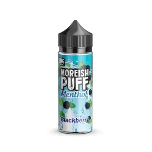 Blackberry Menthol 100ml Shortfill by Moreish Puff
