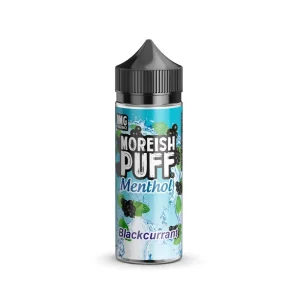 Blackcurrant Menthol 100ml Shortfill by Moreish Puff