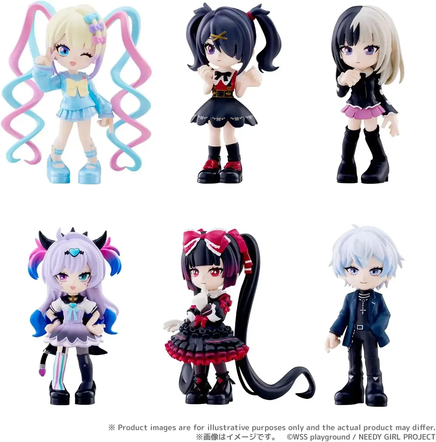 Bushiroad Creative PalVerse NEEDY GIRL OVERDOSE PVC Figure 3.5-inch