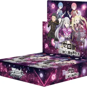 Bushiroad Weiss Schwarz Re Zero Vol 4 Booster Trading Card Box