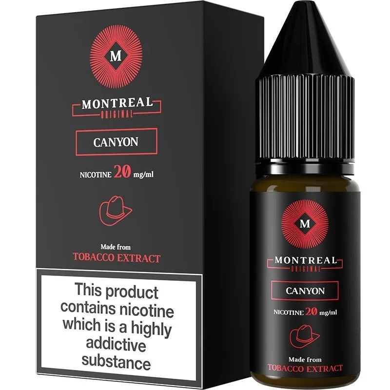 Canyon Montreal Original e-liquid 10ml