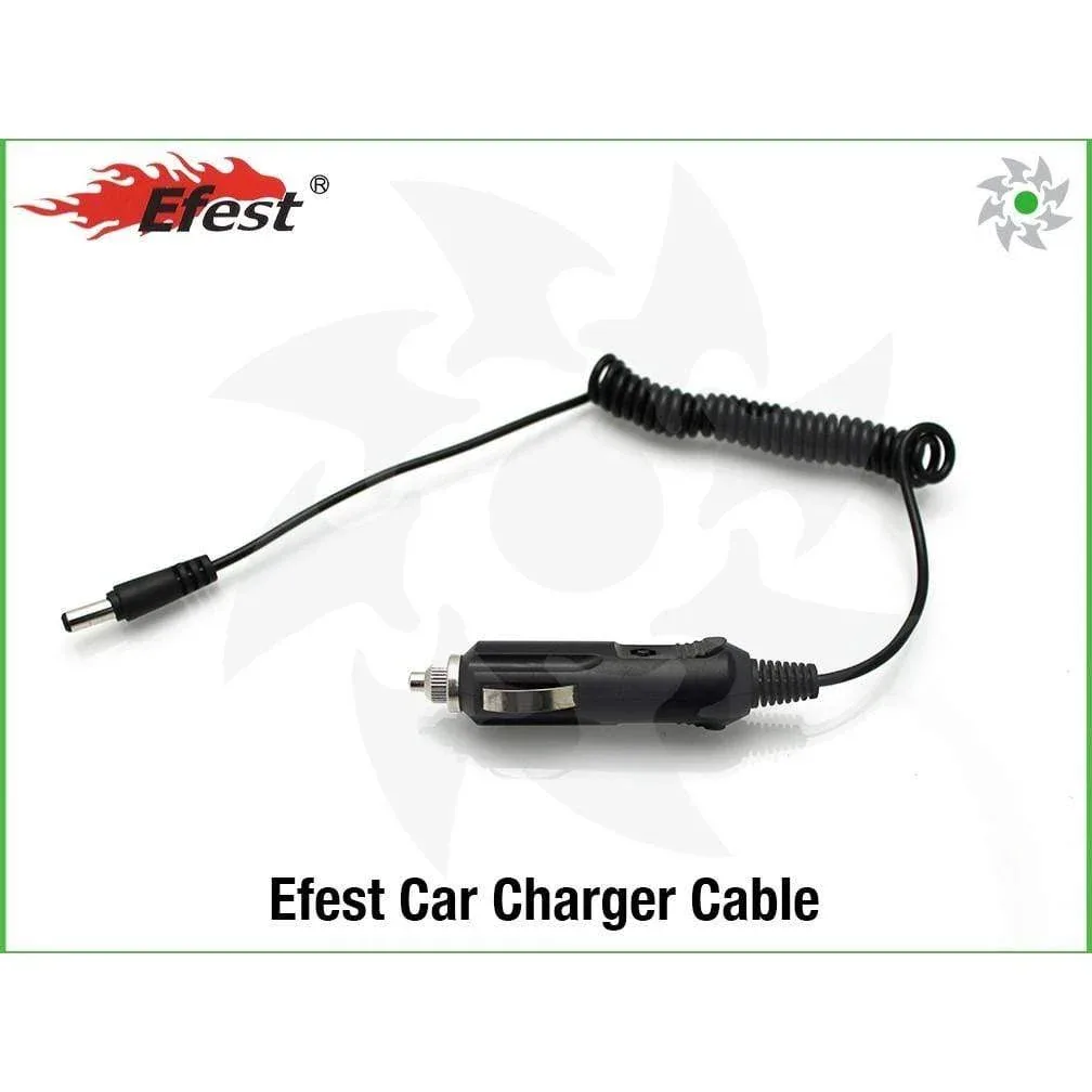 Car Charging Cable for Efest Chargers