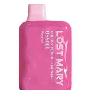 Cherry Peach Lemonade Lost Mary OS5000 Zero Nic