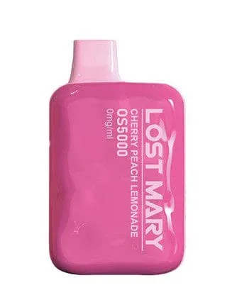 Cherry Peach Lemonade Lost Mary OS5000 Zero Nic
