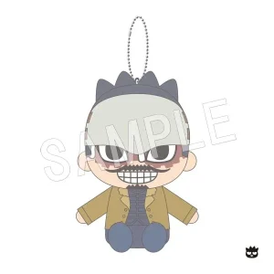 Chugai Mining Golden Kamuy Sanrio Badtz-Maru Plush Mascot Tsurumi Tokushirou