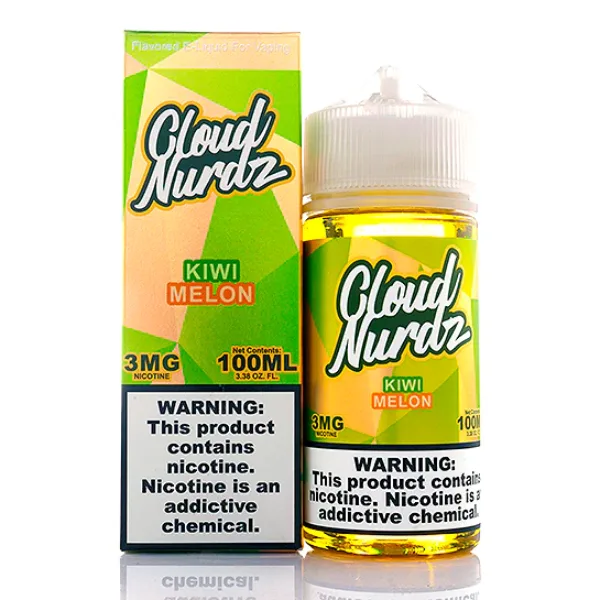 Cloud Nurdz Eliquid 100mL – Kiwi Melon –