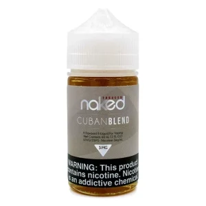 Cuban Blend -3mg - Naked 100 Tobacco - 60mL