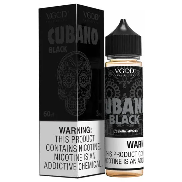 Cubano Black - VGOD E-Liquid - 60ml - 6mg