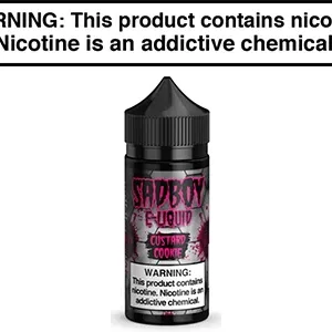 CUSTARD COOKIE BY SADBOY E LIQUID 100ML