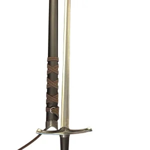 Defender - 23" Medieval Style Fantasy Back Arrow Head Sword