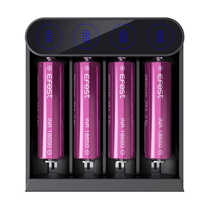 Efest SLIM K4 USB-C Battery Charger
