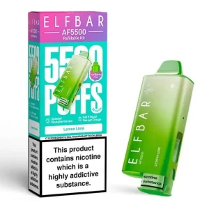 Elf Bar AF5500 Prefilled Vape Kit Box of 5