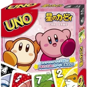 Ensky Uno Kirby Card Game Set - Japanese Edition with Unique Rules