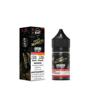 Flavour Beast x Twelve Monkeys E-Liquid (30mL Salt Nicotine)