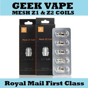Geekvape Zeus Sub-Ohm Mesh Coils - Mesh Z1 OR Z2 Mesh Coils