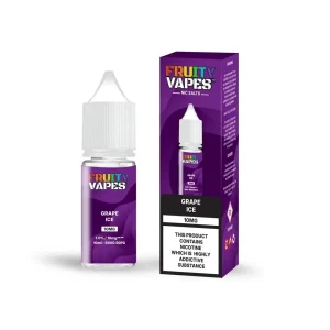 Grape Ice Fruity Vapes Nic Salt 10ml Vape Juice
