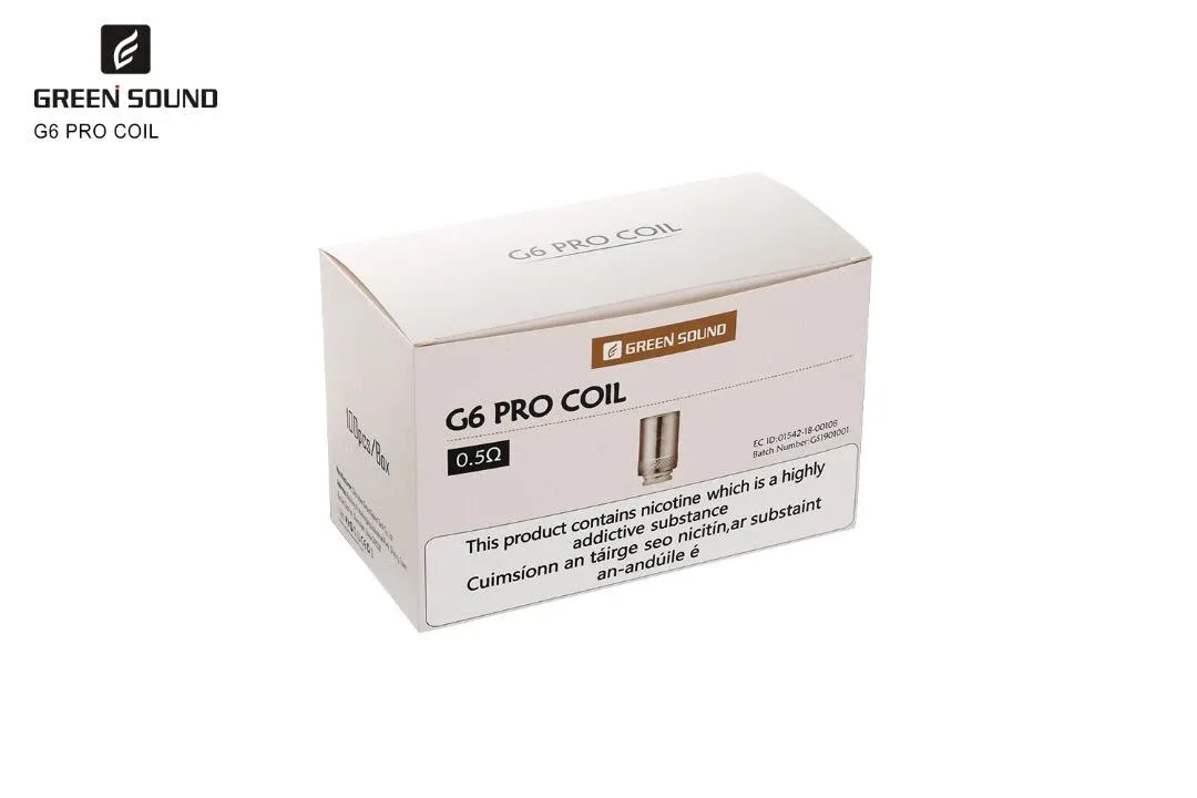 GS G6 Pro Coils - Pack Of 5x G6 Kit Coils - Image 2