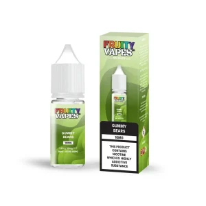 Gummy Bears Fruity Vapes Nic Salt 10ml Vape Juice