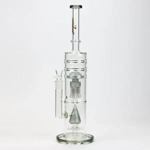 H2O 17" Dual Diffuser Glass Bong