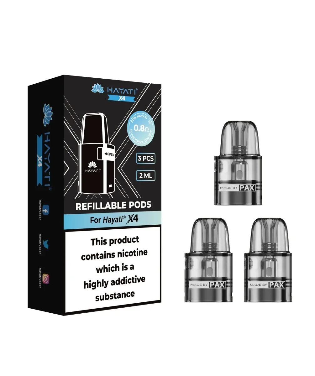Hayati X4 Replacement Pods