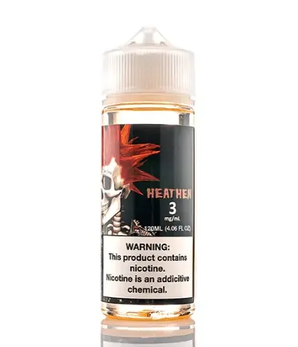 HEATHEN VAPE JUICE BY TIME BOMB VAPORS 120ML