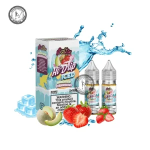 Honeydew Strawberry Iced Salt by Hi-Drip Salts 2x15ML 30ML