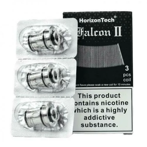 HorizonTech Falcon II 2 Coil Sector Mesh 0.14Ohm Pack of 3x for Falcon II Tank