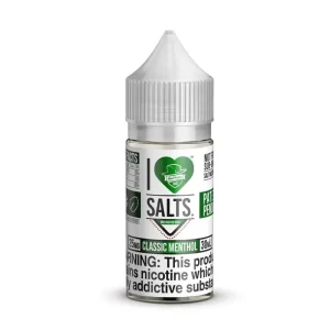I Love Salts Classic Menthol By Mad Hatter Juice 30ML