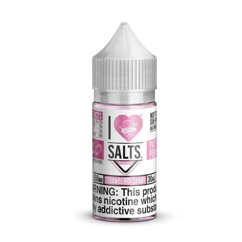 I Love Salts Sweet Strawberry By Mad Hatter Juice 30ML