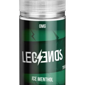 Ice Menthol Vape Juice By Legends E-Liquid 0mg 200ml 70/30