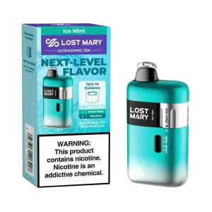 Ice Mint Lost Mary Ultrasonic 35K Puffs Vape | 20mL