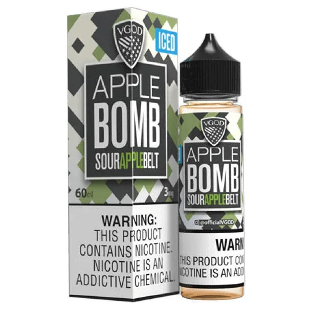 Iced Apple Bomb - VGOD E-Liquid - 60ml - 3mg