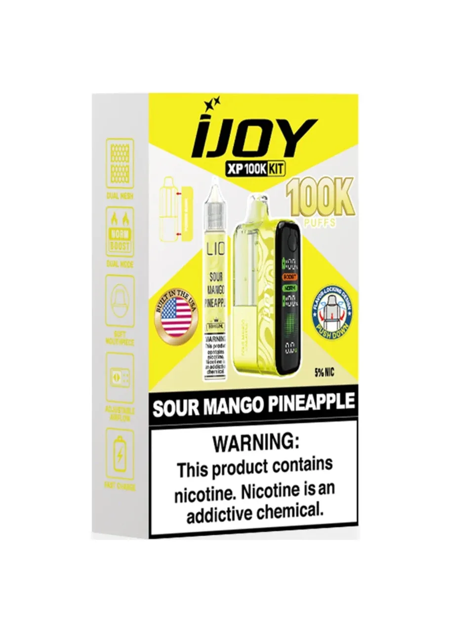 iJoy XP100K Kit: Sour Mango Pineapple